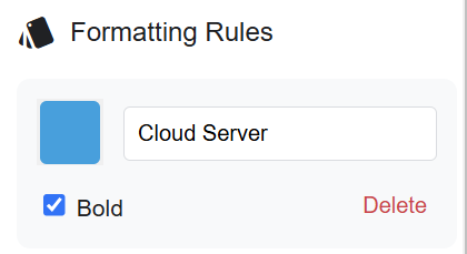 Creating a Rule Step 3